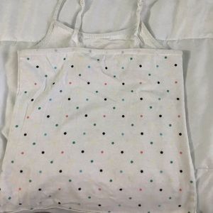 Spaghetti straps shirt